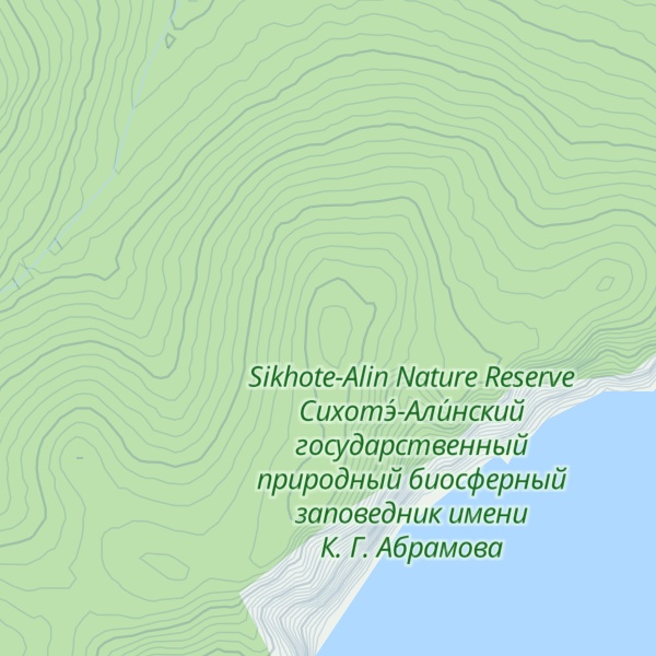 Map of Golubichnaya