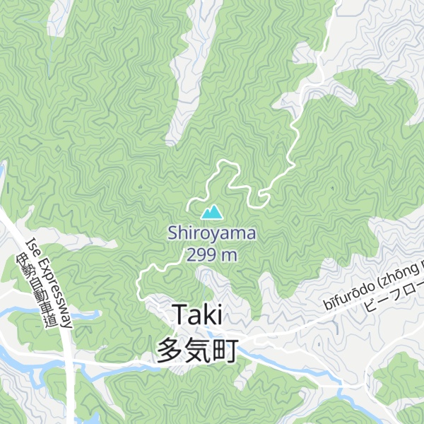 Map of Shiroyama