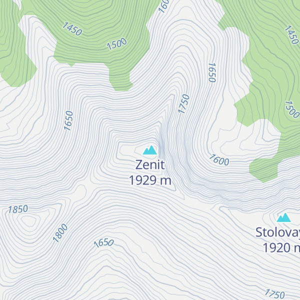 Map of Zenit