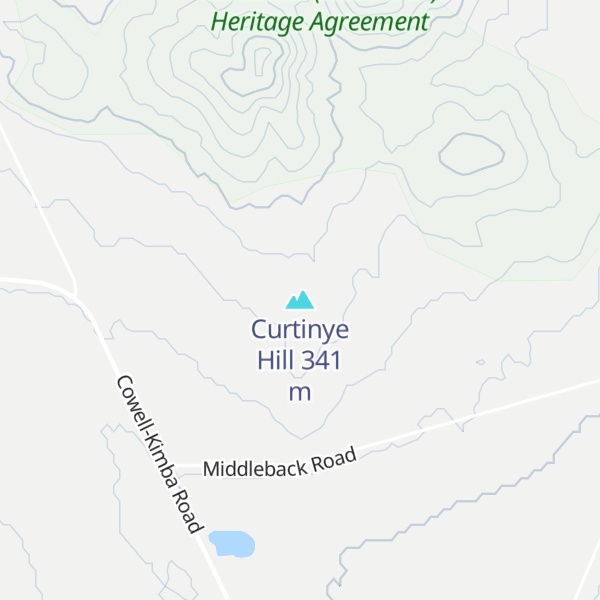Map of Curtinye Hill