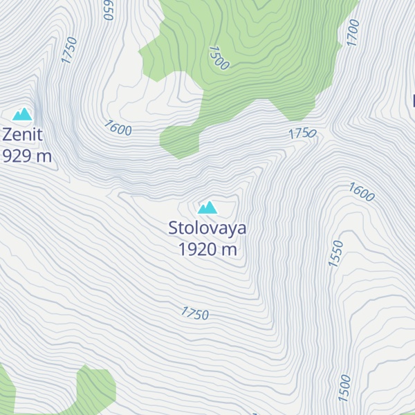 Map of Stolovaya
