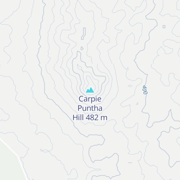 Map of Carpie Puntha Hill