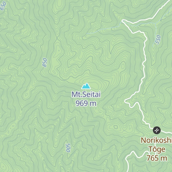 Map of Mt.Seitai
