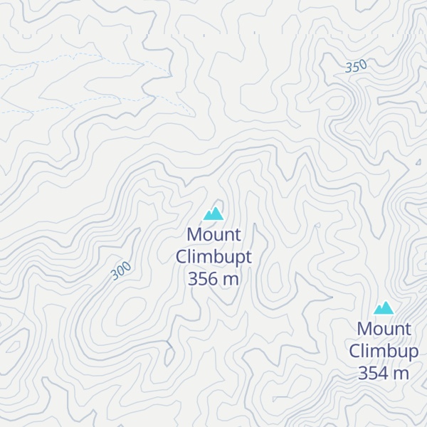 Map of Mount Climbupt