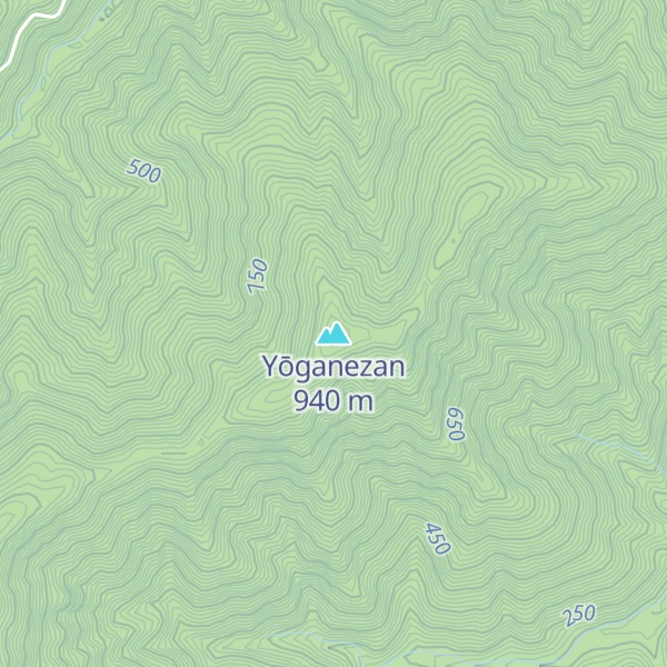 Map of Yōganezan