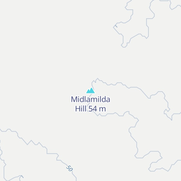 Map of Midlamilda Hill