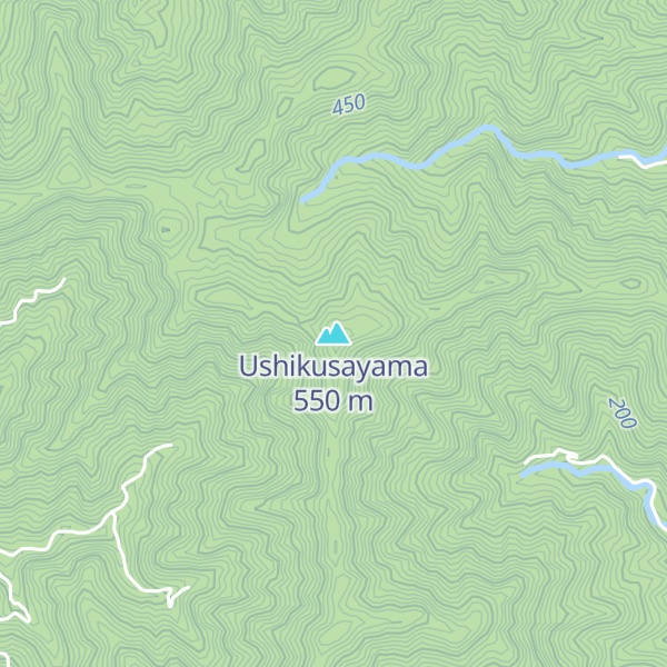 Map of Ushikusayama