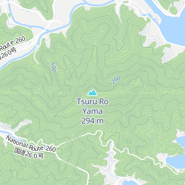 Map of Tsuru Ro Yama