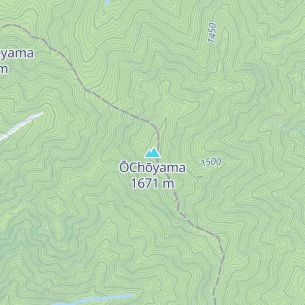 Map of ŌChōyama
