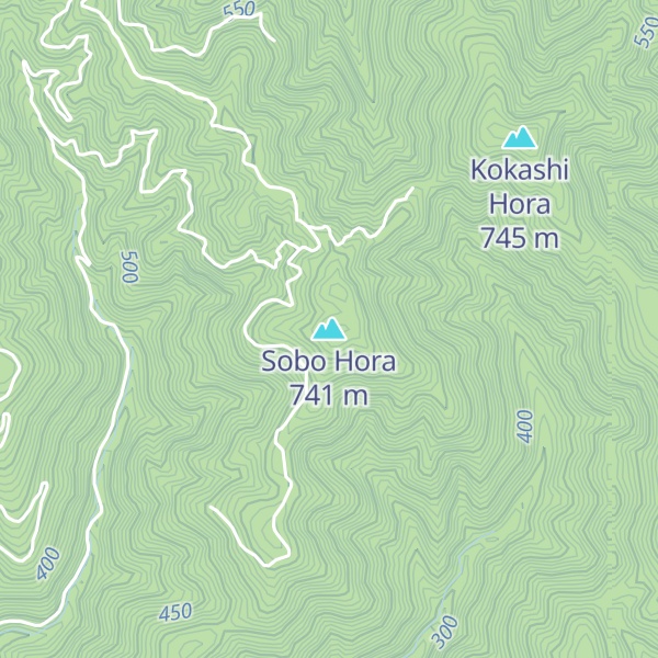 Map of Sobo Hora