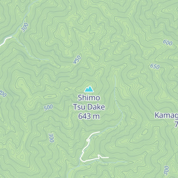 Map of Shimo Tsu Dake