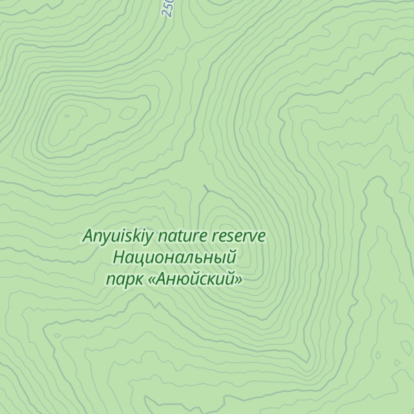 Map of Gorelaya