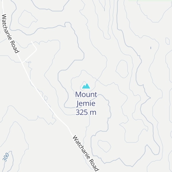 Map of Mount Jemie