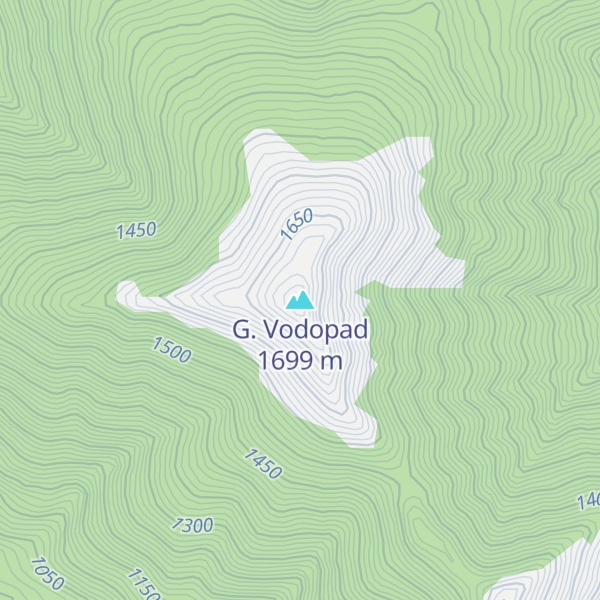 Map of G. Vodopad