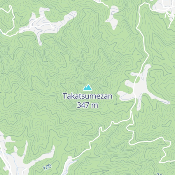 Map of Takatsumezan