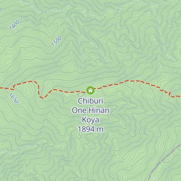 Map of Chiburi One Hinan Koya