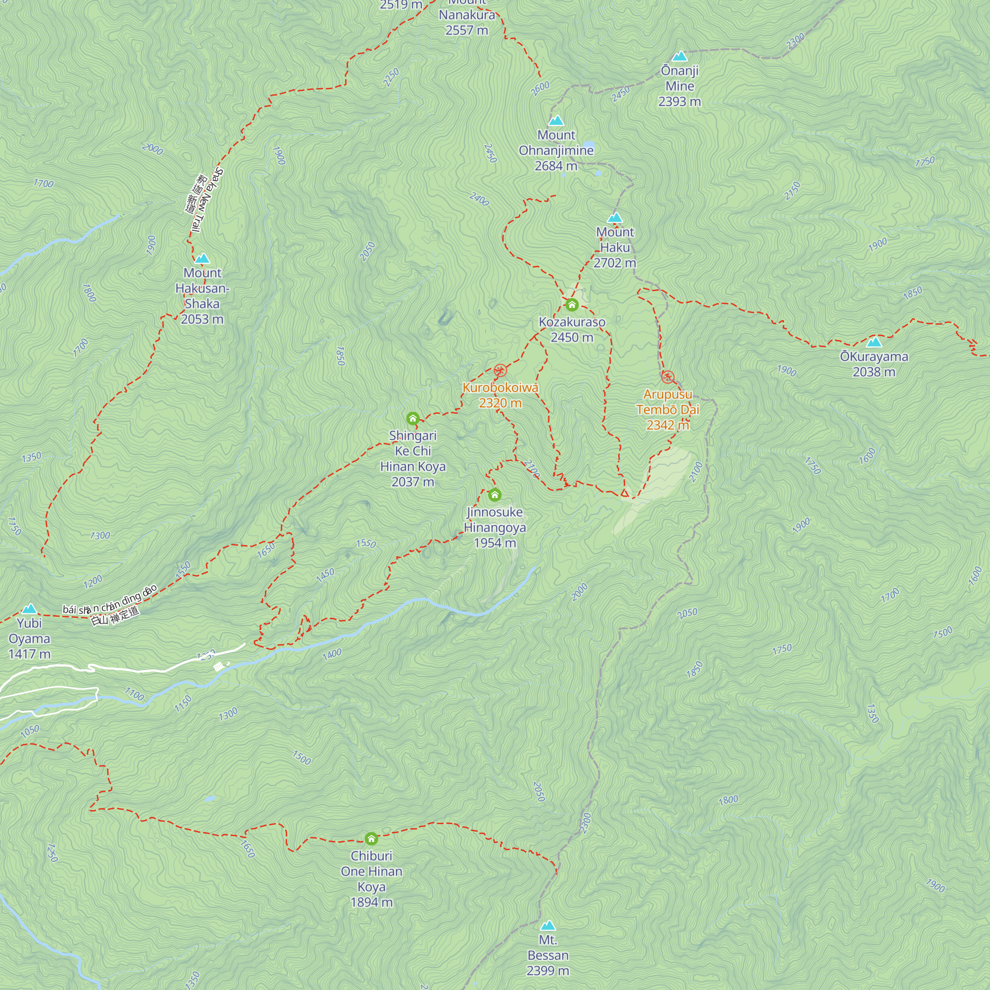Jinnosuke Hinangoya map