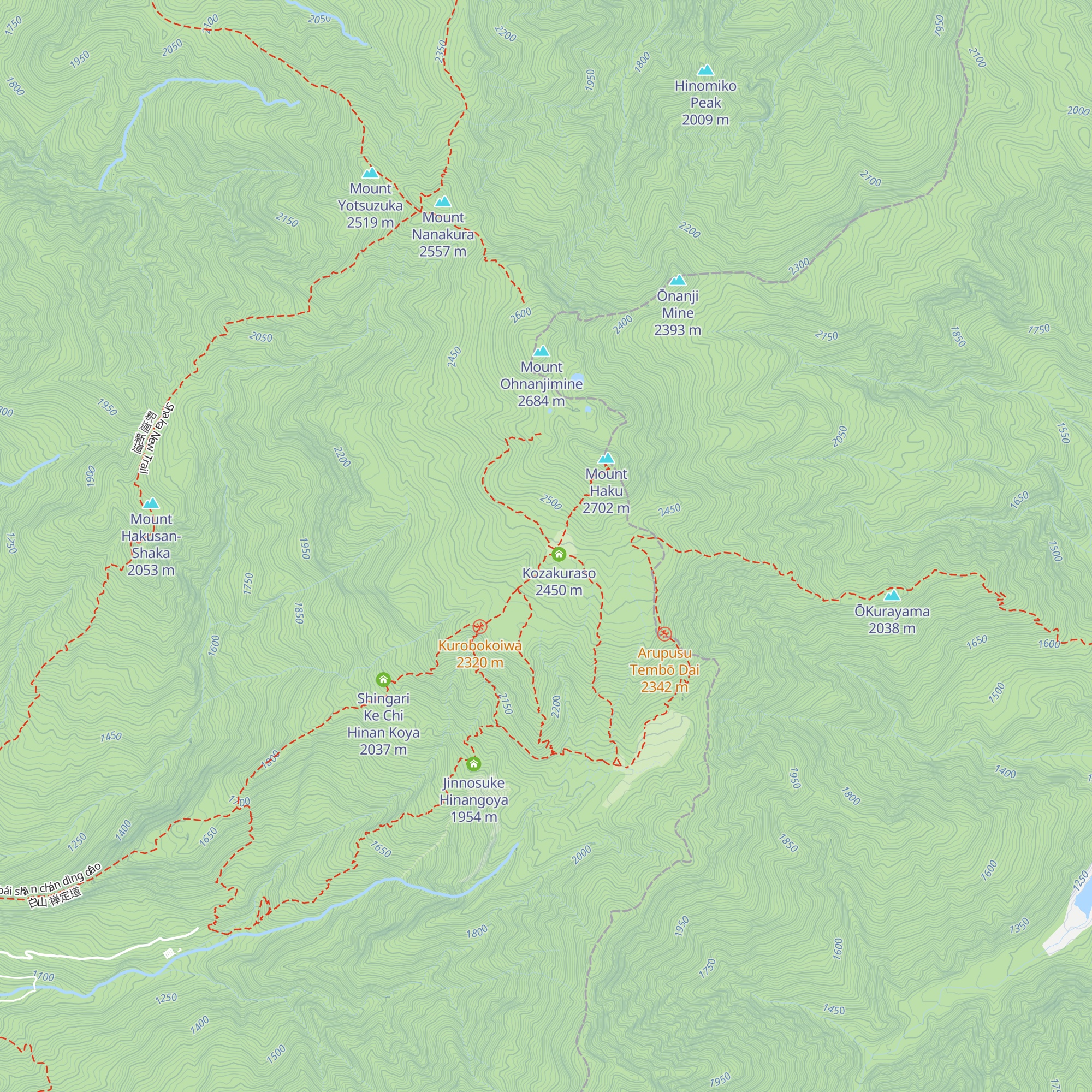 Raichoso map