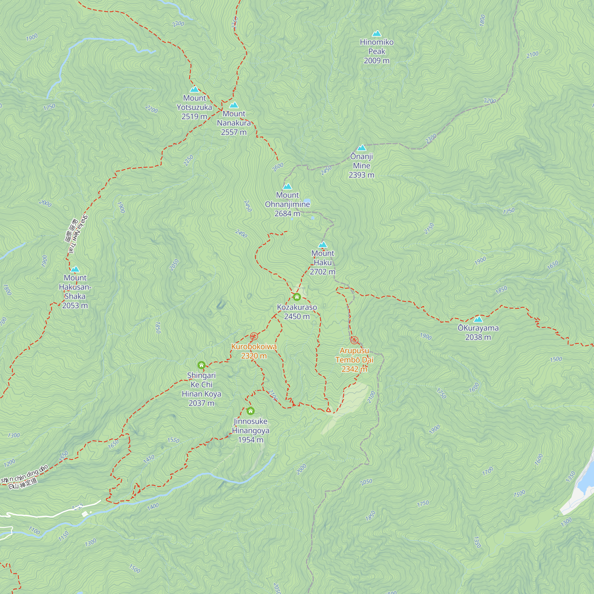 Kozakuraso map