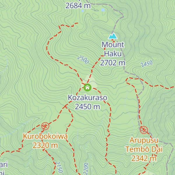 Map of Kozakuraso