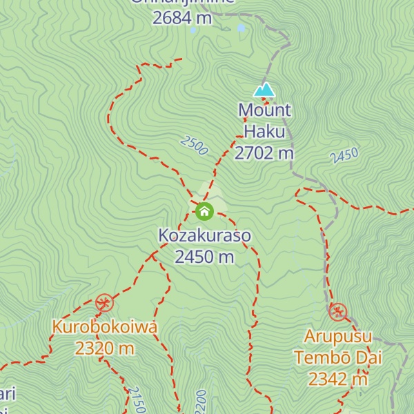 Map of Gozenso