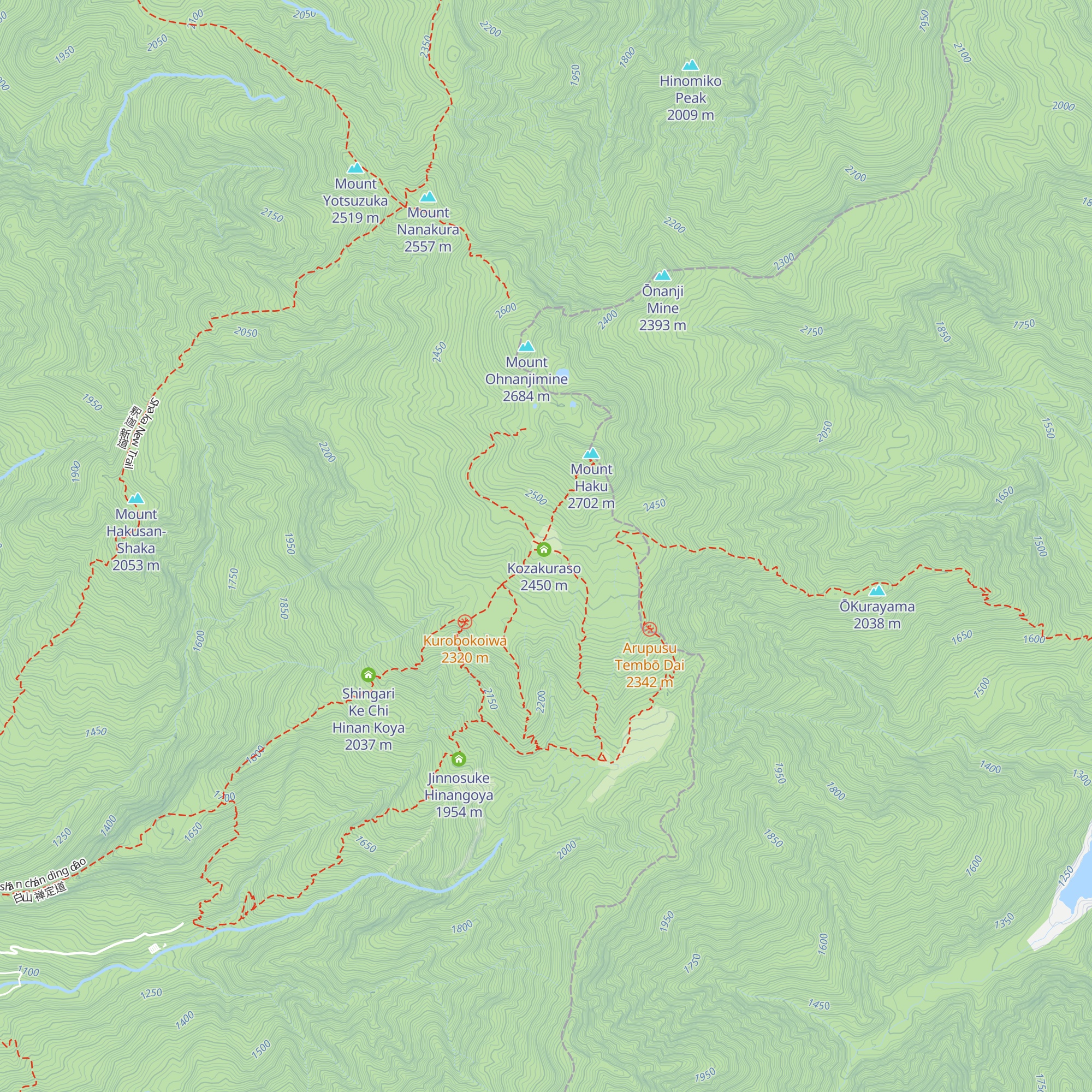 Gozenso map
