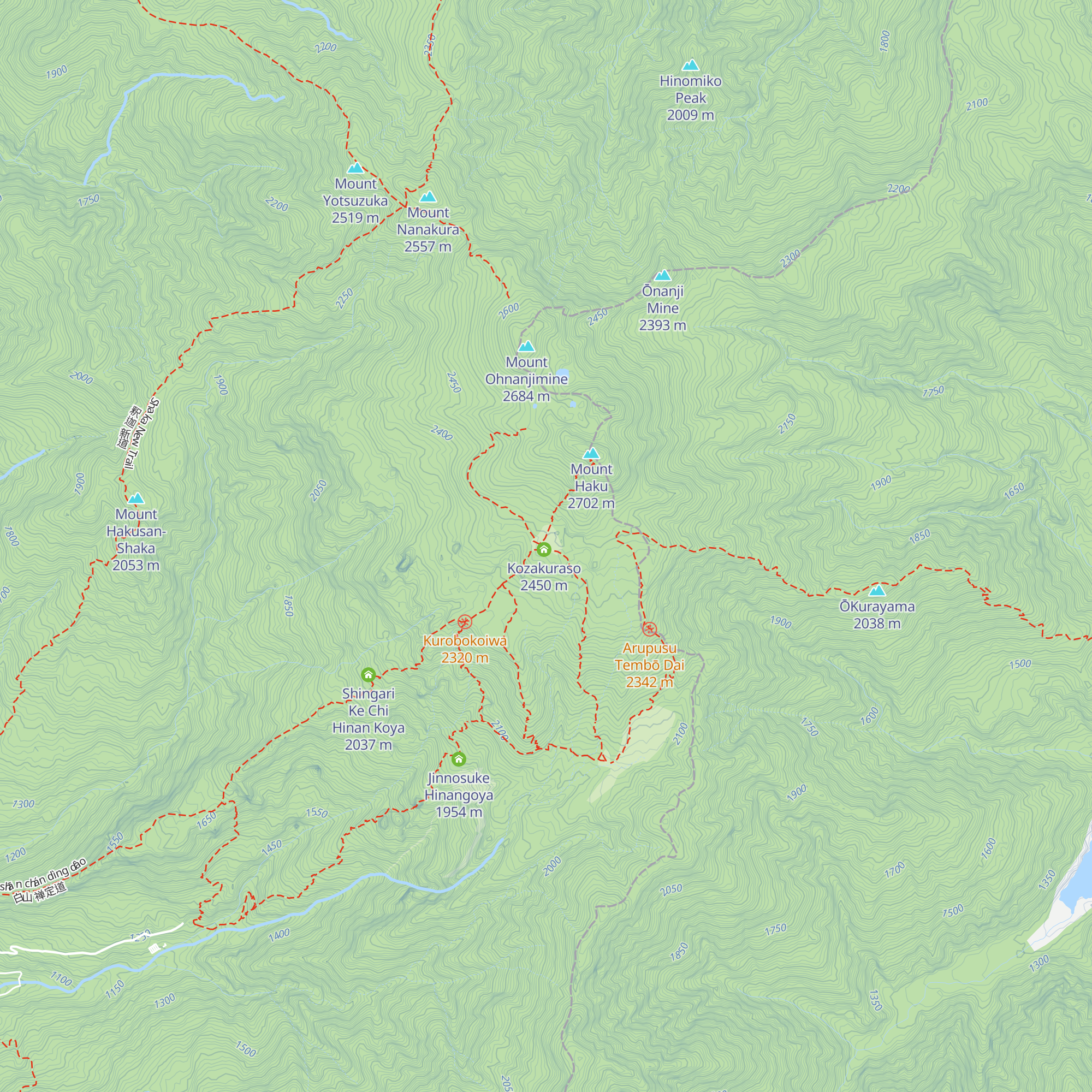 Gozenso map