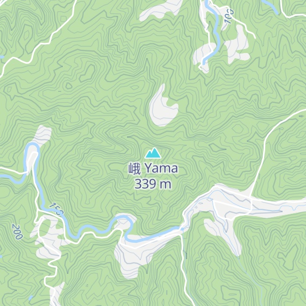 Map of 峨 Yama