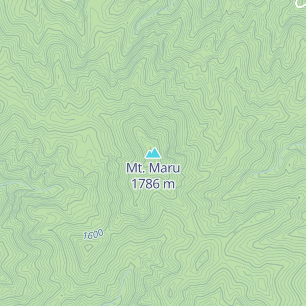Map of Mt. Maru