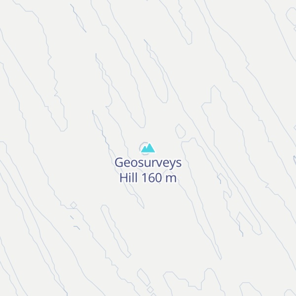 Map of Geosurveys Hill