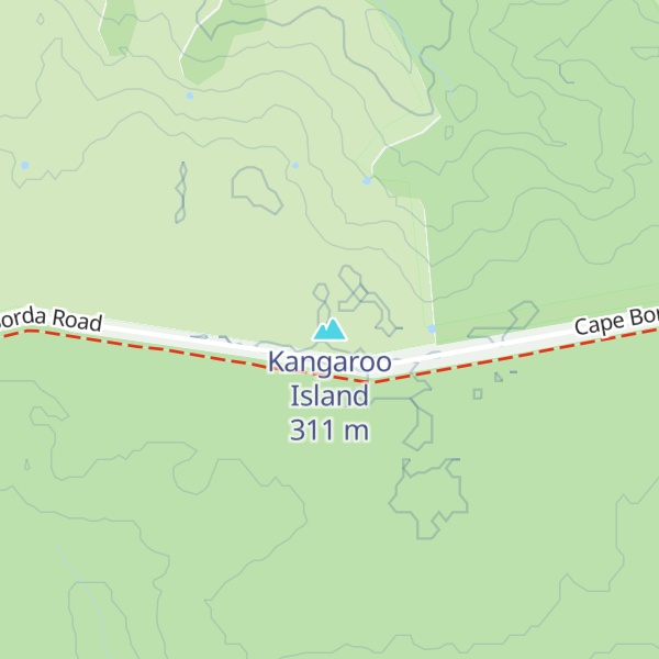 Map of Kangaroo Island