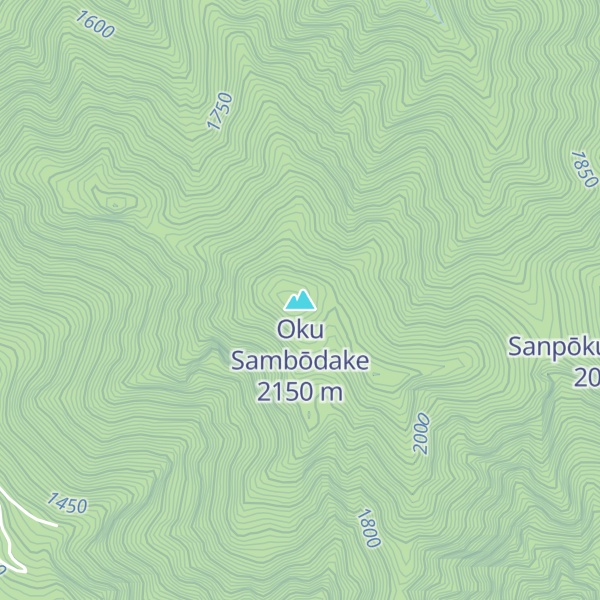 Map of Oku Sambōdake