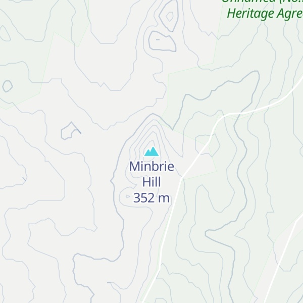 Map of Minbrie Hill
