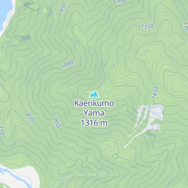 Map of Kaerikumo Yama