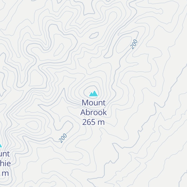 Map of Mount Abrook