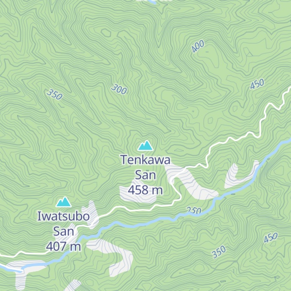 Map of Tenkawa San
