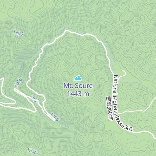 Map of Mt. Soure