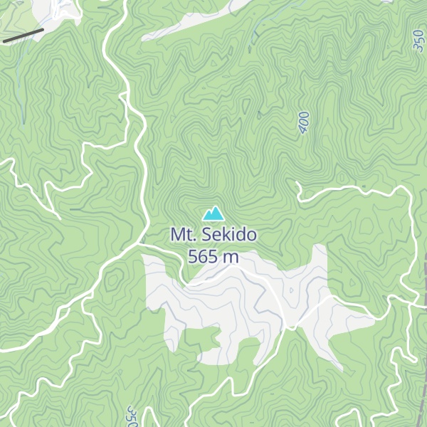 Map of Mt. Sekido