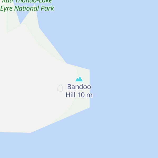 Map of Bandoo Hill