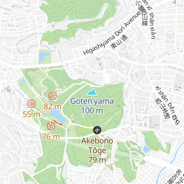 Map of Goten'yama