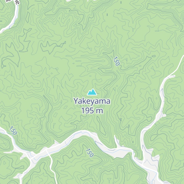 Map of Yakeyama