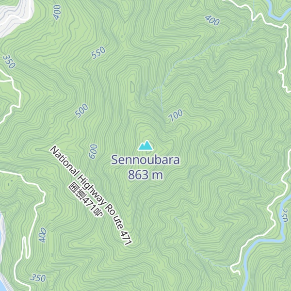 Map of Sennoubara