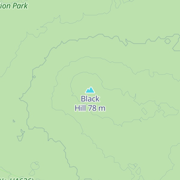 Map of Black Hill