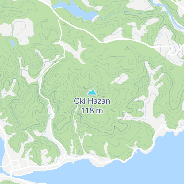 Map of Oki Hazan