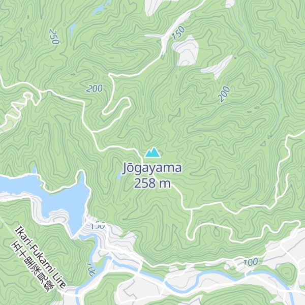 Map of Jōgayama