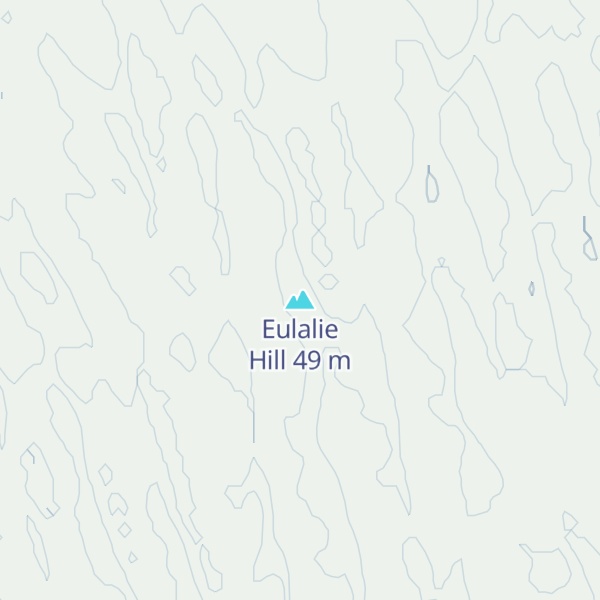 Map of Eulalie Hill