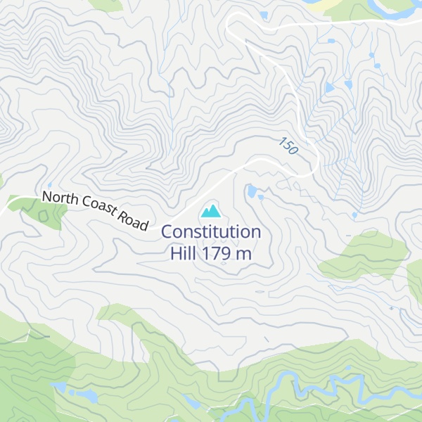 Map of Constitution Hill