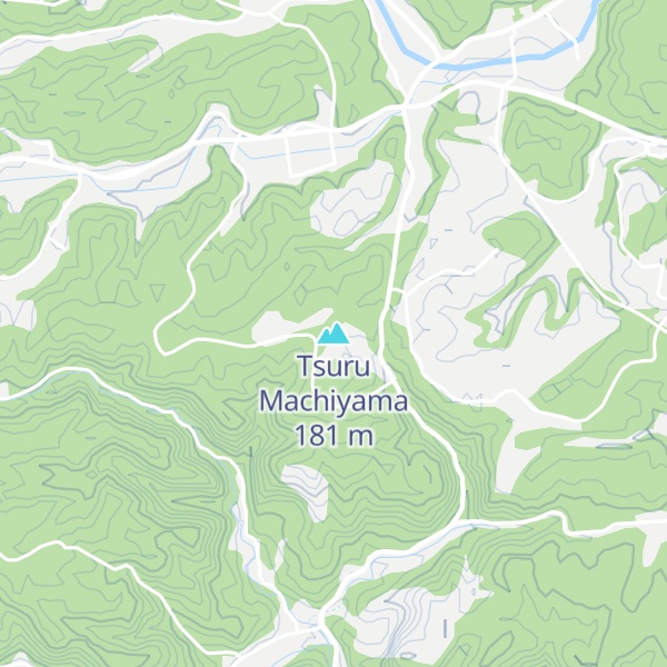 Map of Tsuru Machiyama