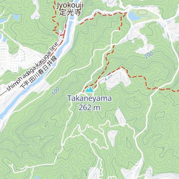Map of Takaneyama