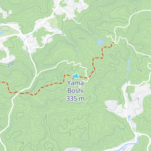 Map of Yama Boshi